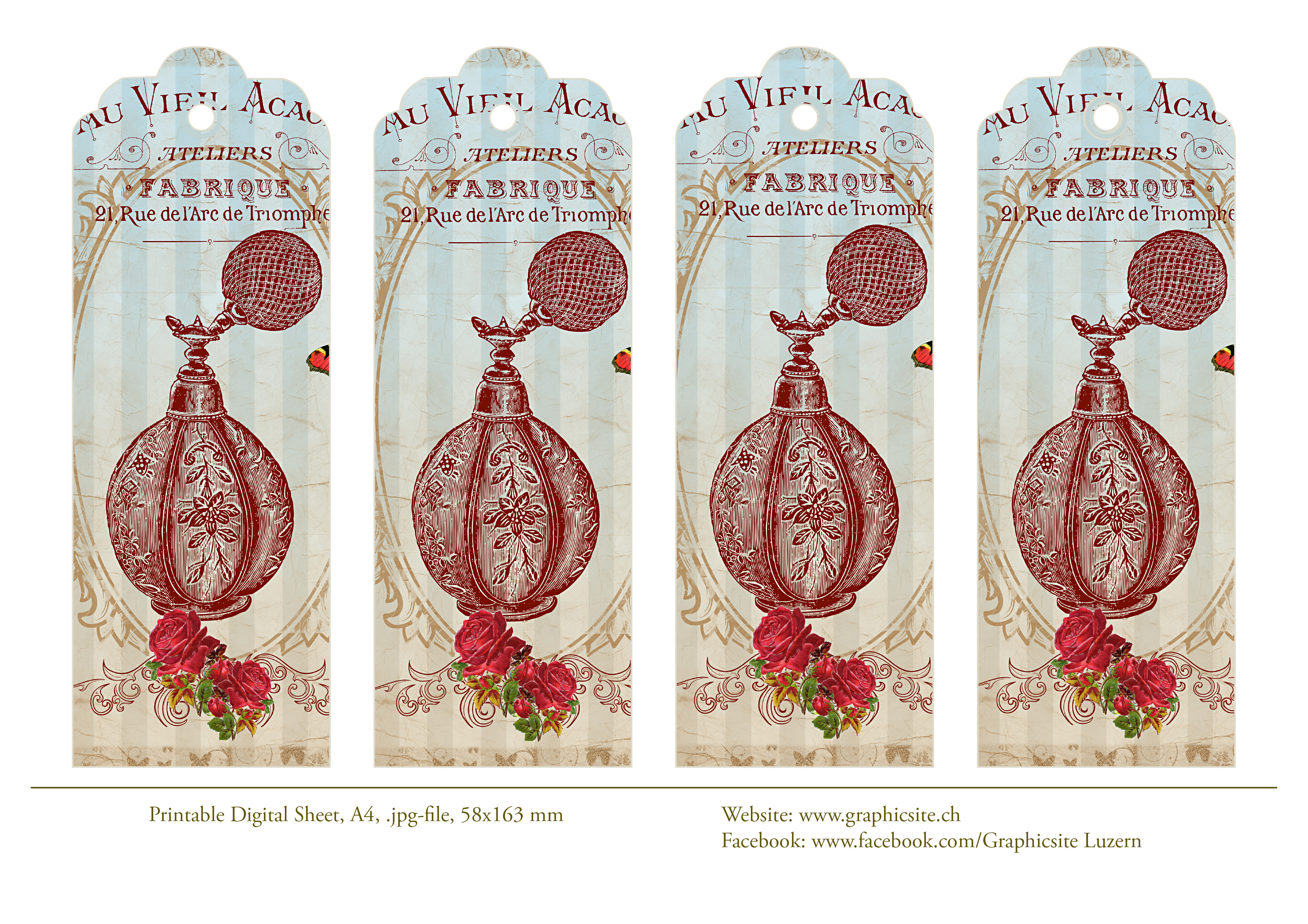 Bookmarks - Le Parfum III