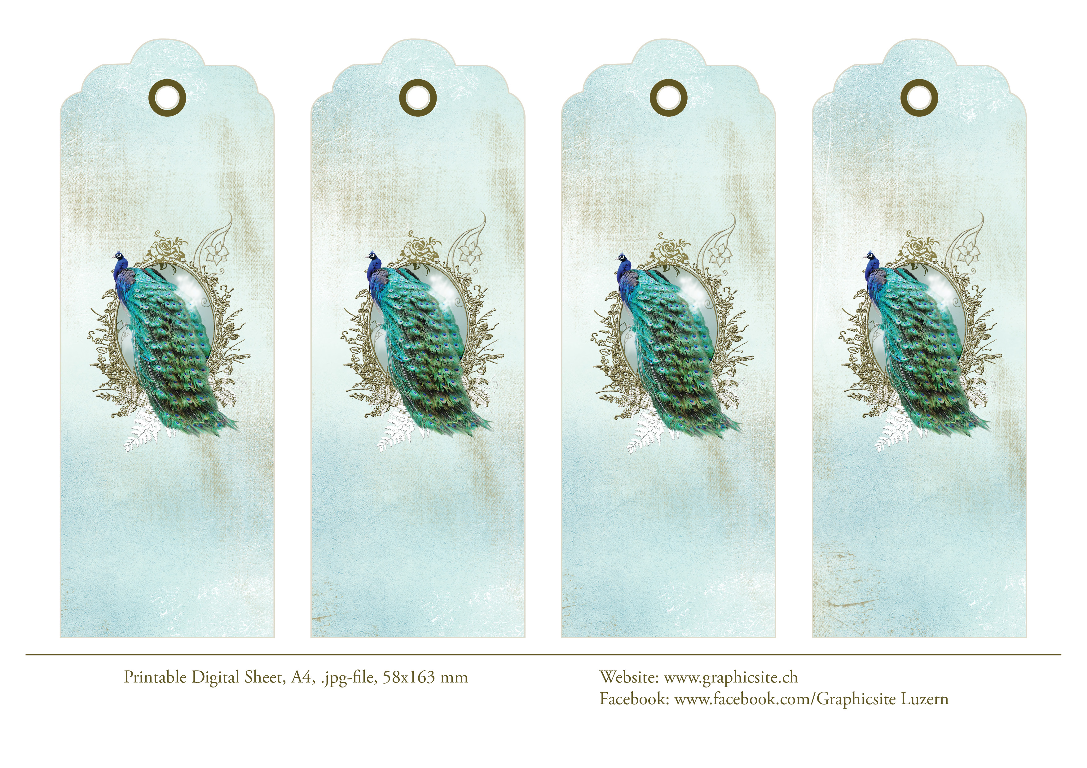 Bookmarks - Pfau